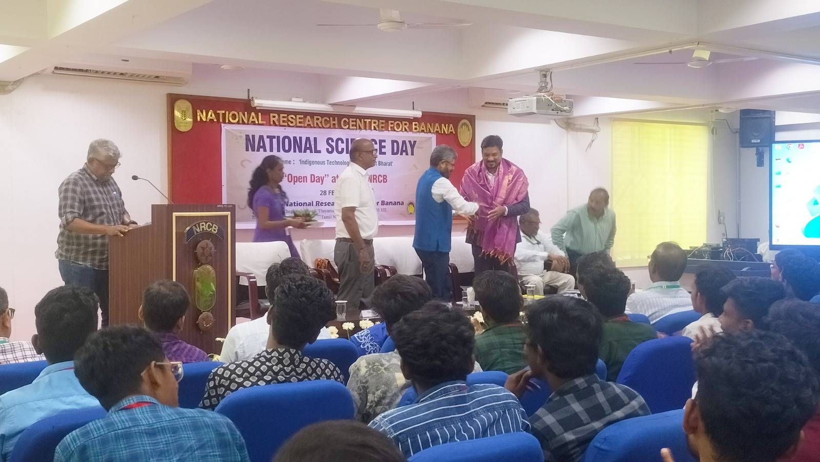 National Science Day in ICR National Research Centre for Banana